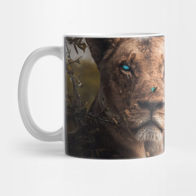 Wounded Lion by milos_creative_art